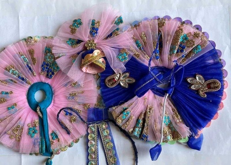 Combo Laddu Gopal Dress Set
