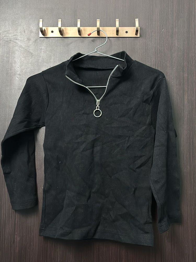 Black Basic Top