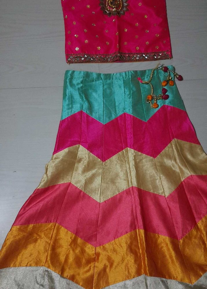 Colorful Lehenga Choli Set