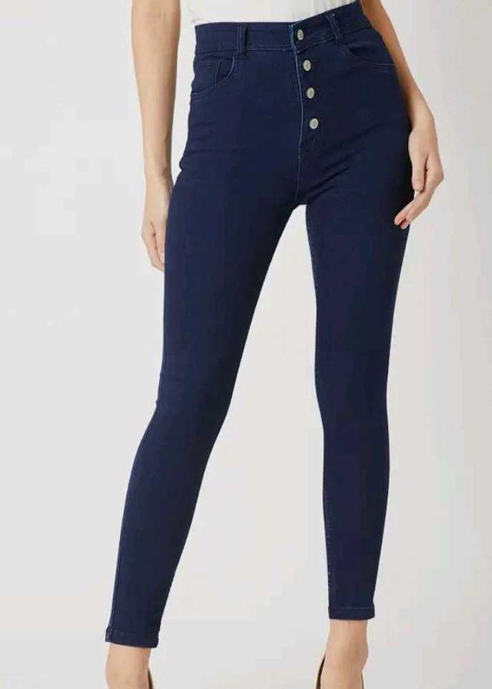 Chic High-Waisted Skinny Jeans