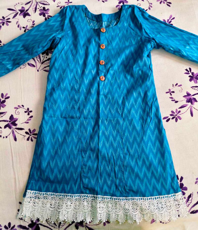Blue Ethnic Kurta