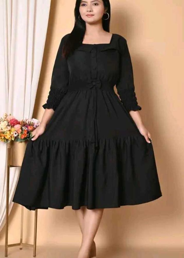 Black Midi Dress