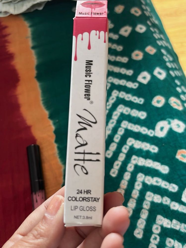 Music Flower Matte Lip Gloss