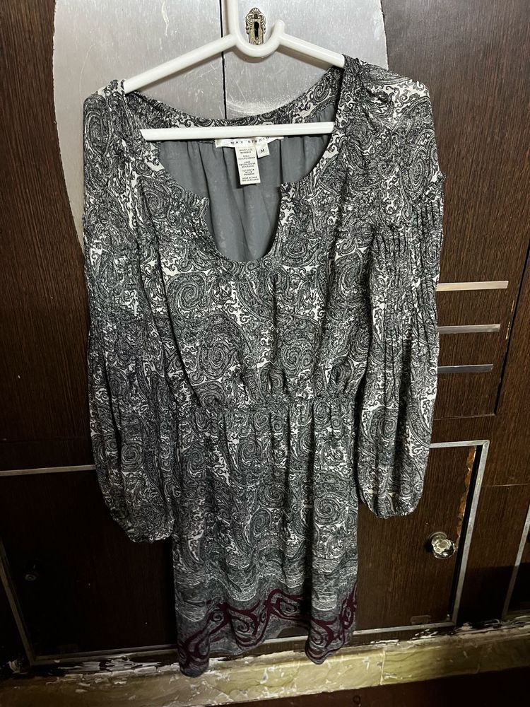 Max Studio Paisley Print Dress