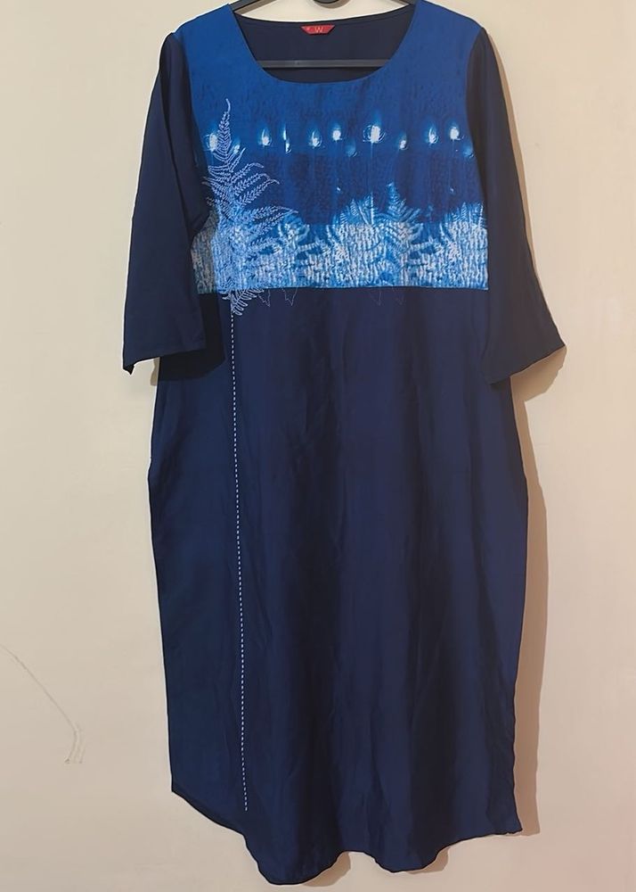 W straight fit kurta