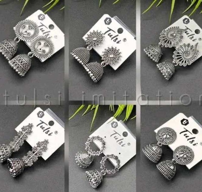 Tulsi Jhumka Earrings No Coin Only Cash ✅✅✅