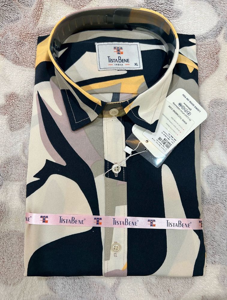 Tistabene Multicolour Abstract Printed Shirt