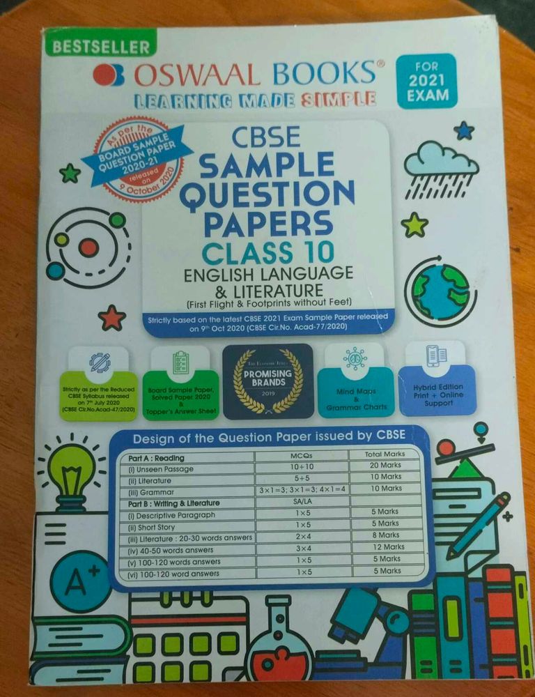 CBSE Sample Question Papers English For Class 10