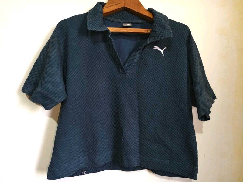 Large/ XL Puma Dark Green Top