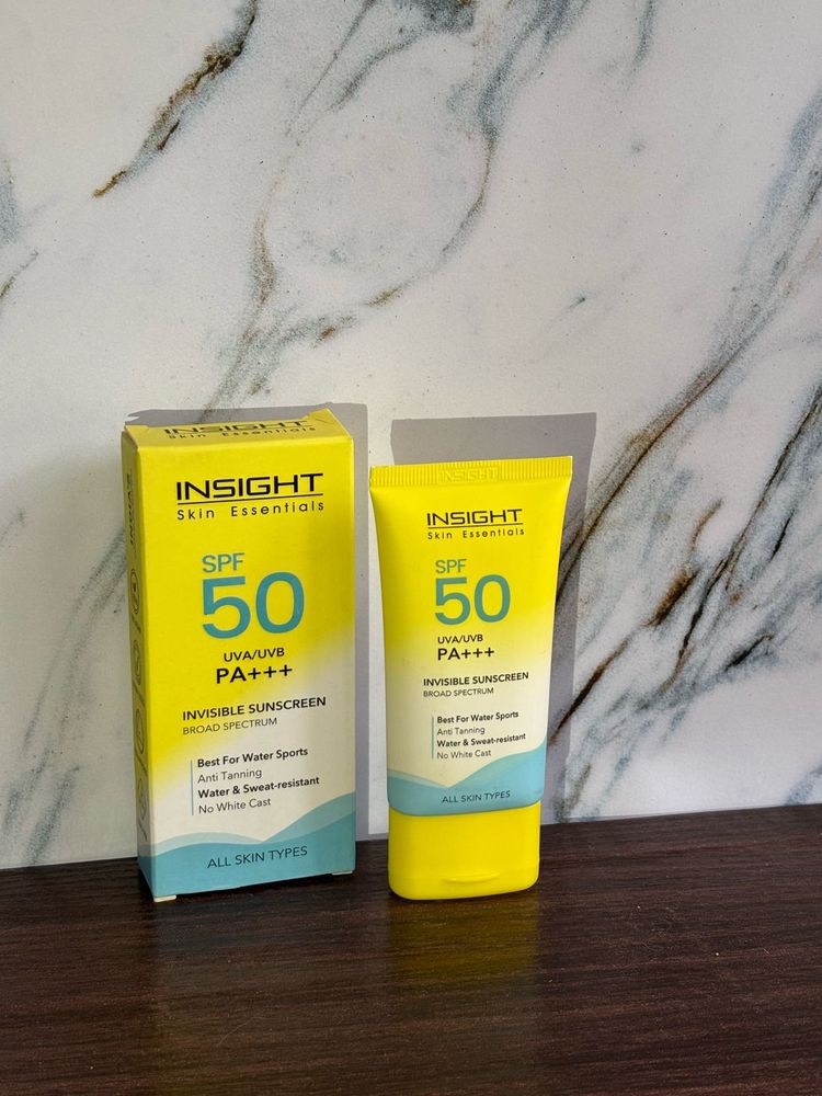 Insight SPF 50 Sunscreen