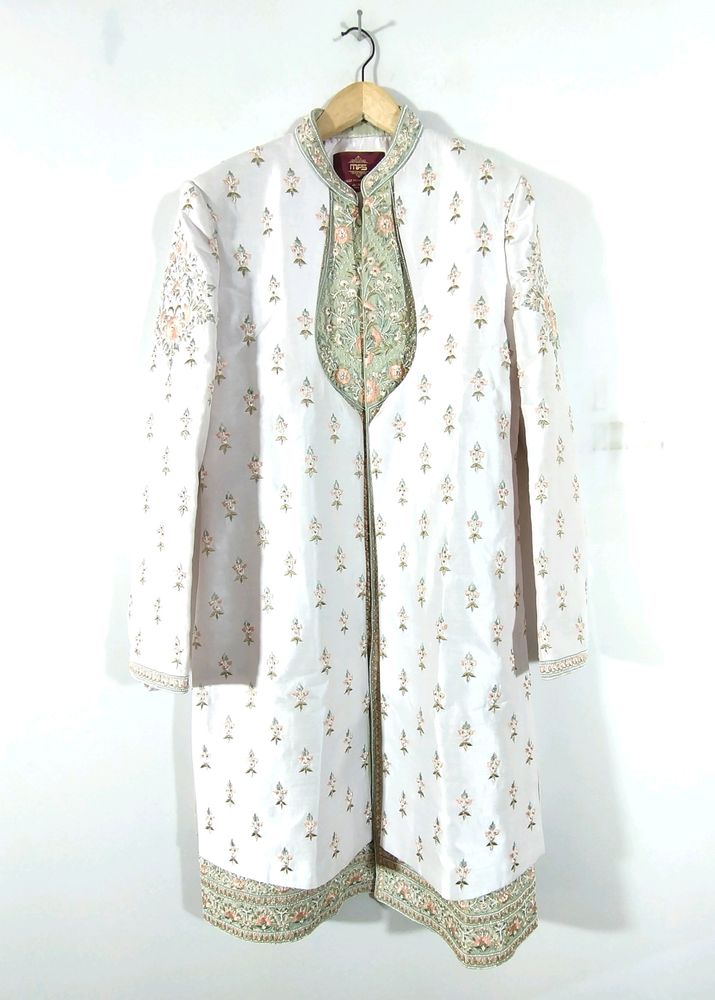 Lavender And Mint Sherwani Kurta (Men&#39;s)