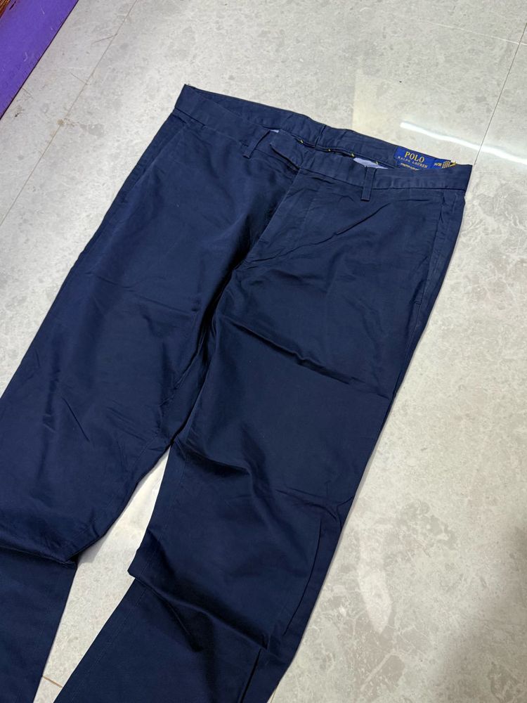 Ralph Lauren Navy Chinos Scannable Article