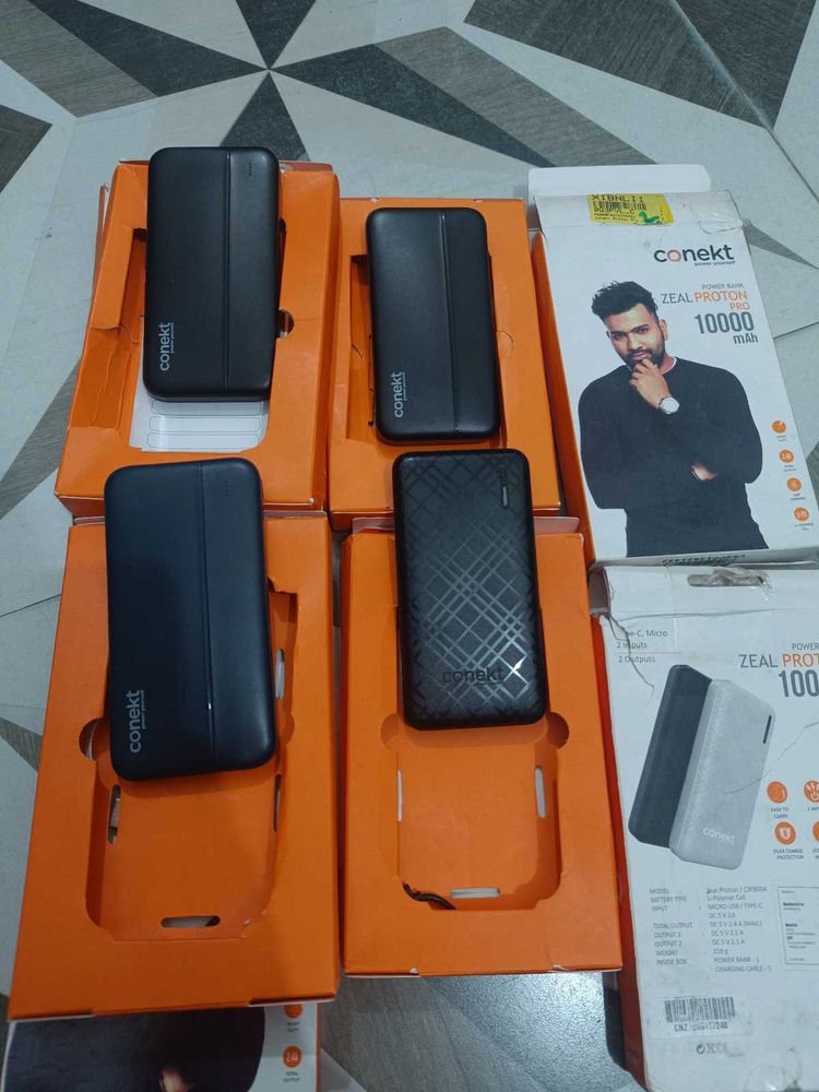 pack of 5 combo power bank 22w fast charge support