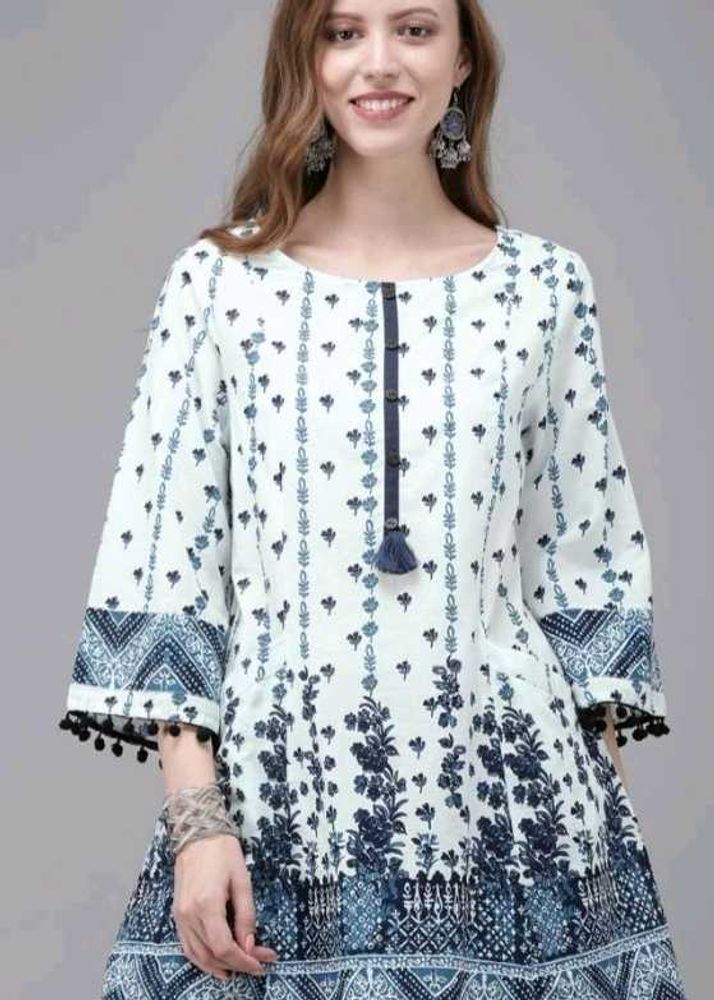 Cotton Indigo Kurta