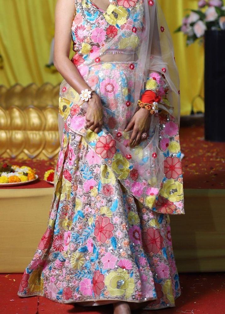 Floral Embroidered Lehenga Choli