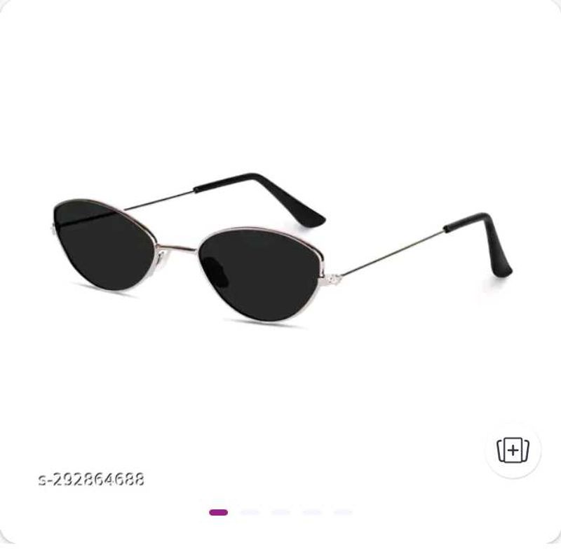 Silver Frame Cat Eye Sunglasses
