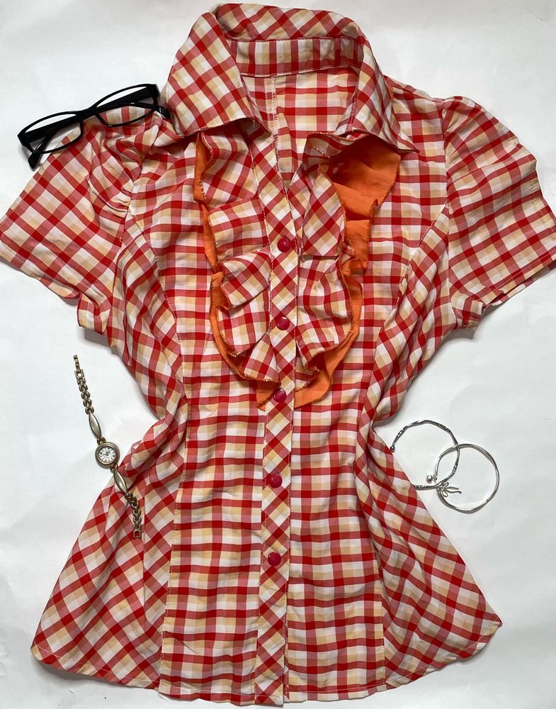 Vintage Fitted Y2k Shirt