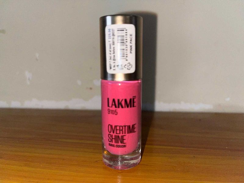 Lakme Overtime Shine - Pink Pace