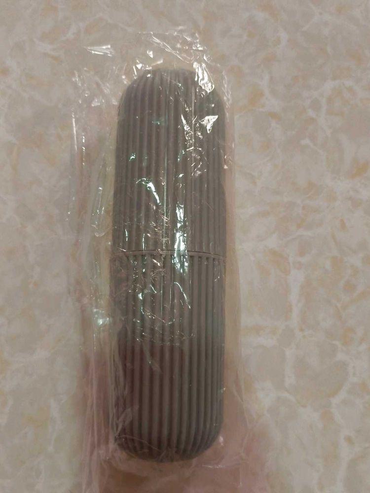 Grey Toothbrush Case Box