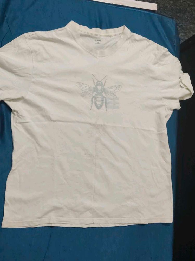 White Bee Graphic Tee