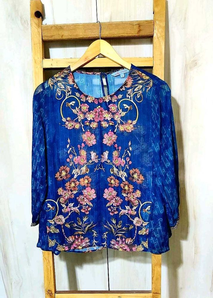 Floral Print Top Size-42-44