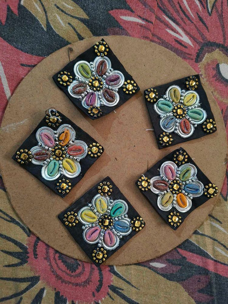 Shell Flower patches