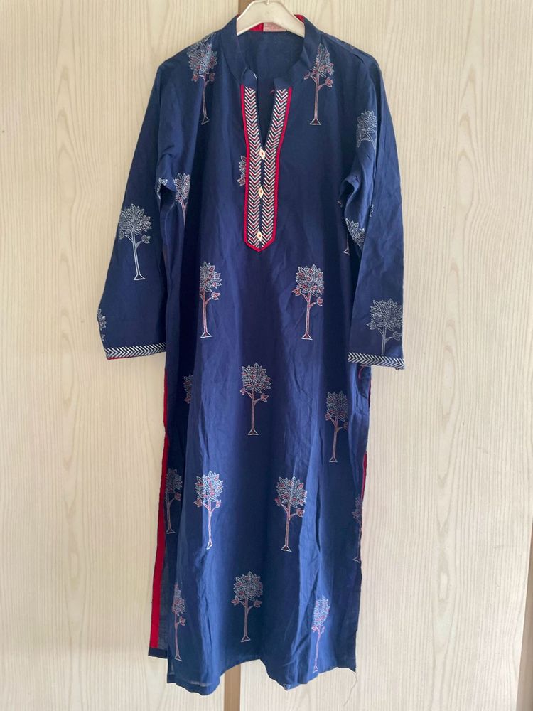 Blue Kurta