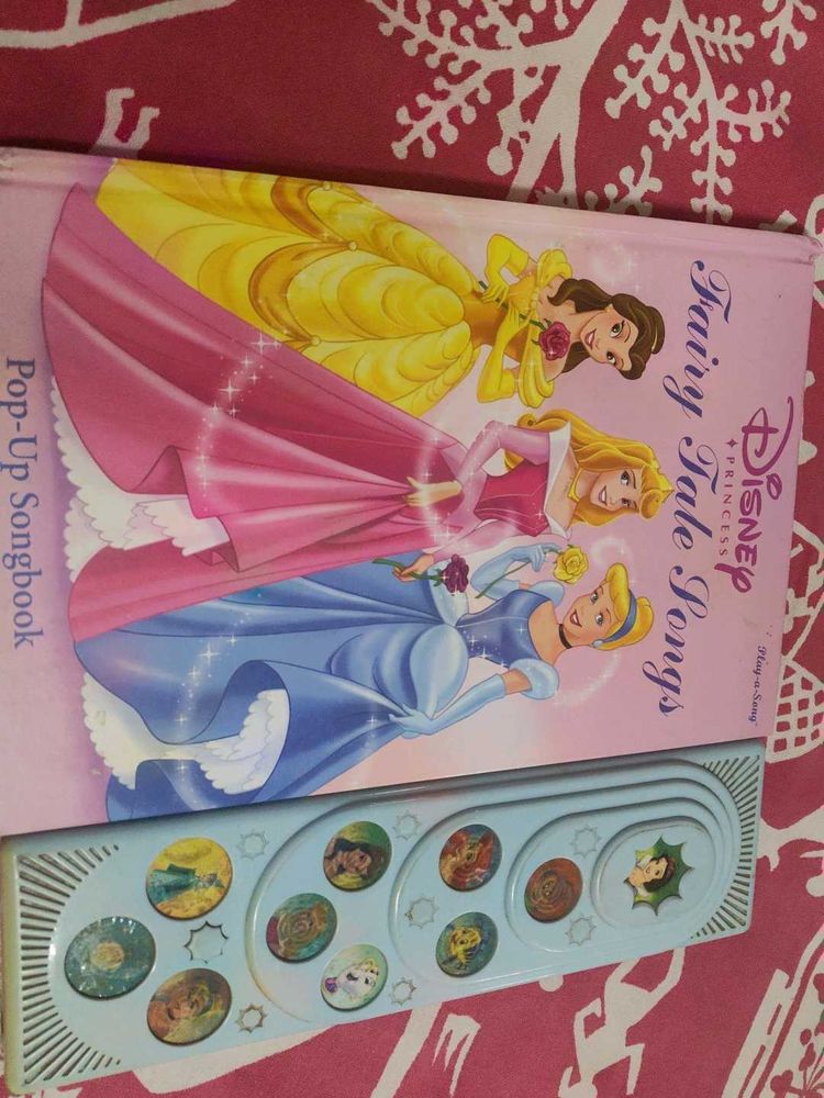 Disney Princess Fairy Tale Songs Book