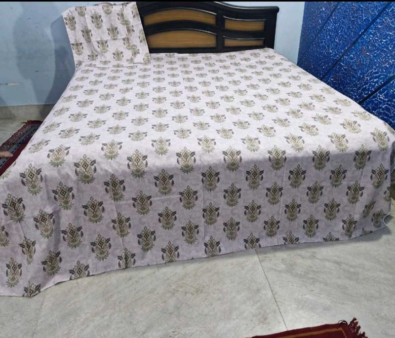 Pure Cotton Brand New Bed Sheet