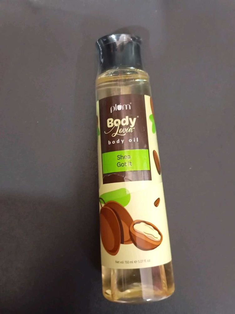 plum shea got it body oil