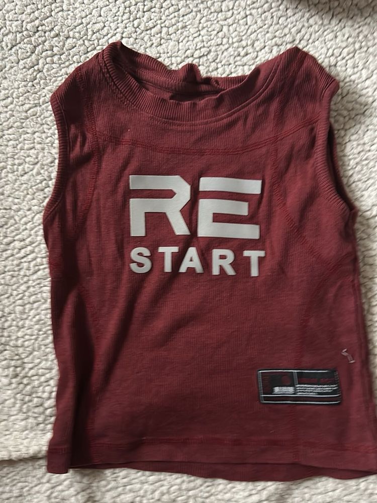 RE-START Sleeveless Top