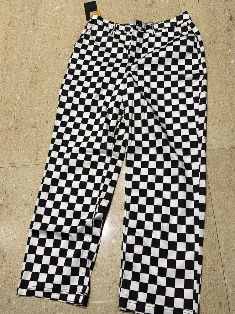 Checkered Pants