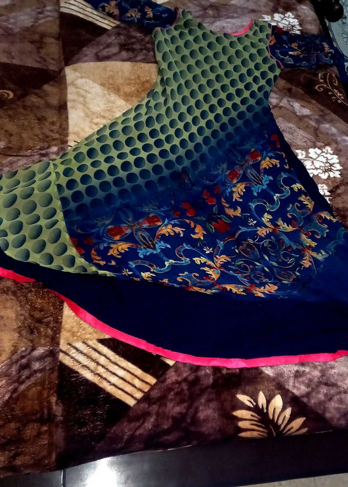 Navy Blue Anarkali Design Kurta 🎊🎊