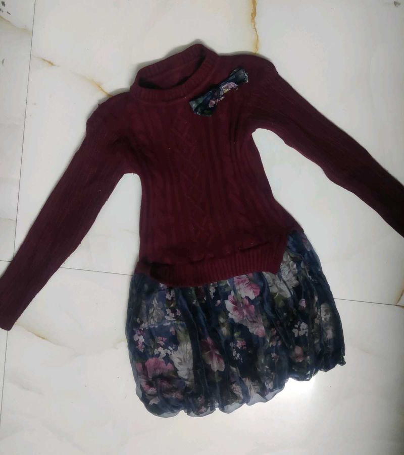 Woolen Frock