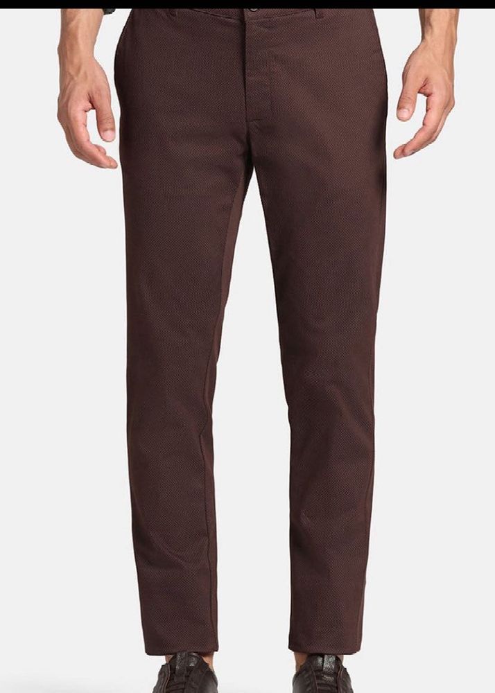 Blackberrys Men Regular Fit Mid RiseTrousers