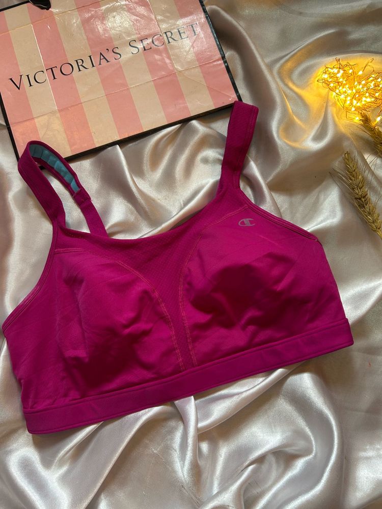 Champion Hot Pink Sports Bra