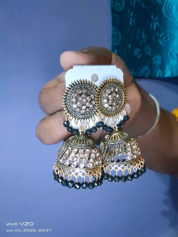 Jhumka Style Dangle Earrings
