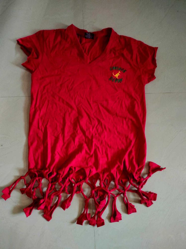 Women&#39;s Red Tshirt