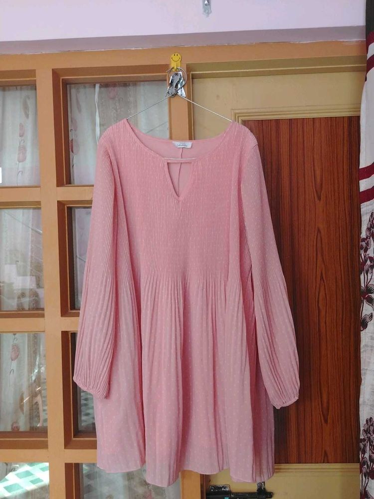 Peach Tunic Top