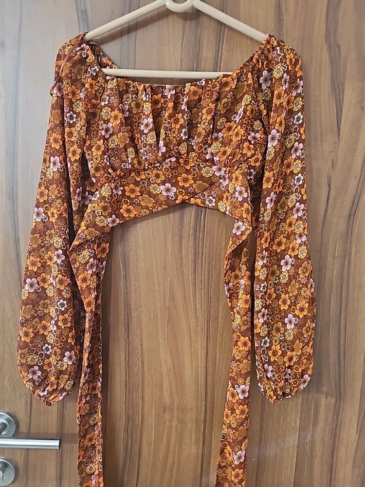 Multicolor Crop Top Dor Women