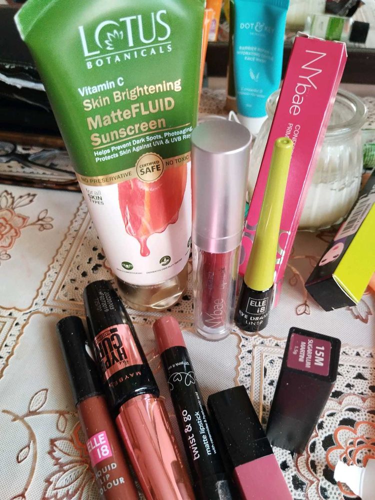 makeup products
