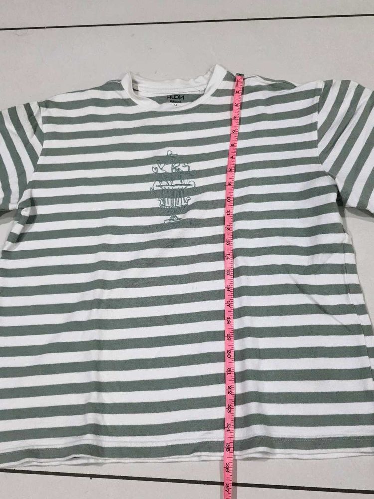 Striped Graphic T-Shirt