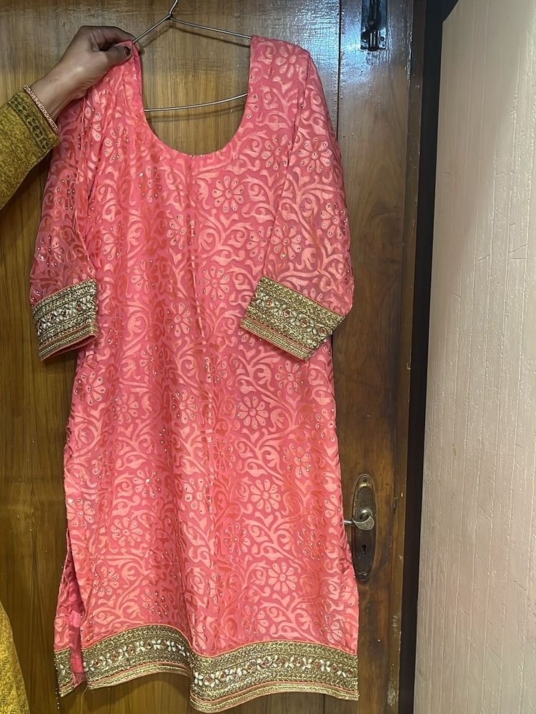 Heavy Sharara Dress For Weddings/festivals