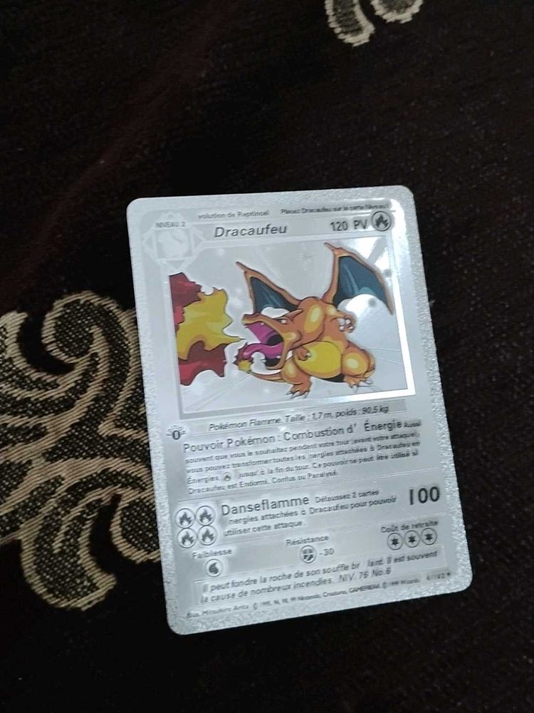 First Charizard Card. Pokemon Cards