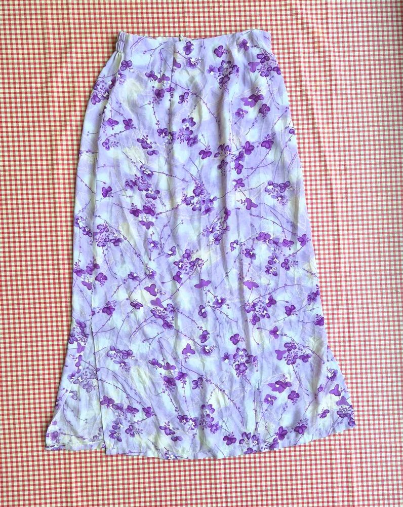 Floral Long Skirt