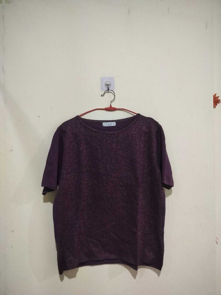 Sparkly Purple Top