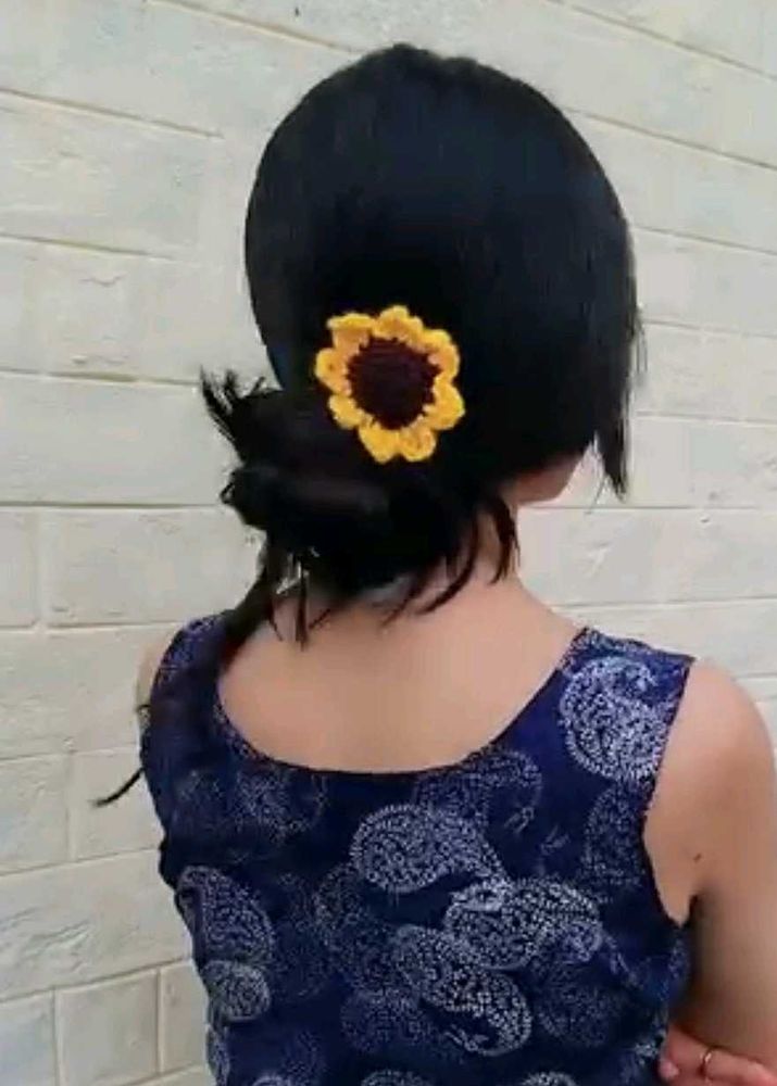 Sunflower Hair Clip(1)