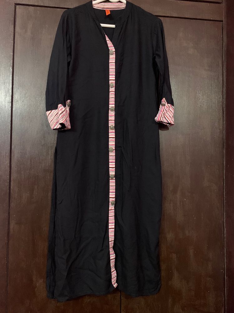 Black Kurti Set