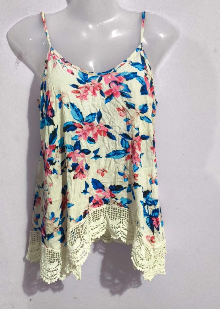 FLORAL CAMI TOP