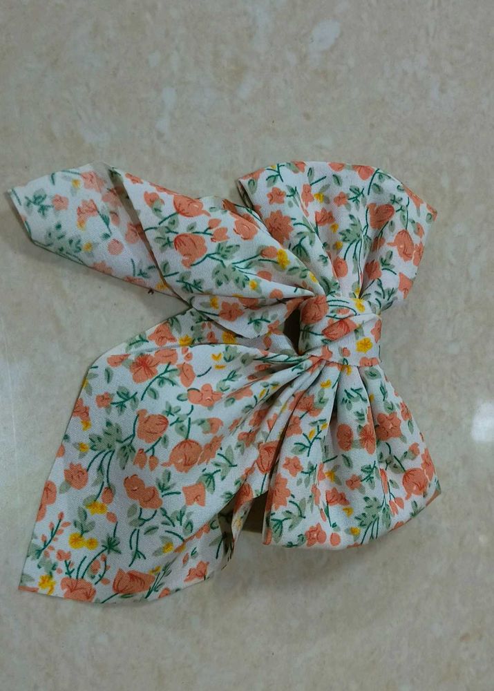 Floral Hair Tie Scarf